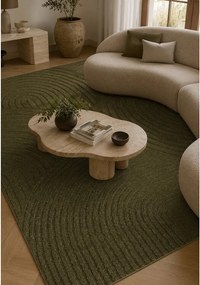 Zielony dywan 200x290 cm Whirl – ESTE
