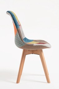 Zestaw 4 Krzese Synk Patchwork