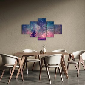 Obraz - Nieziemskie nocne niebo (125x70 cm)