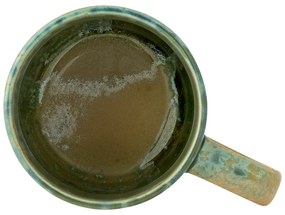 Żółto-jasnozielona kamionkowa filiżanka 400 ml Milani – Bloomingville