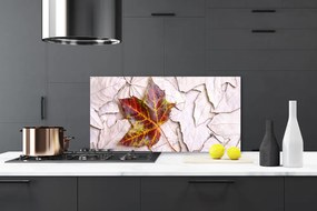 Panel Kuchenny Botaniczny Motyw Liściasty