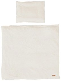 Kremowa pościel dziecięca do łóżeczka 80x80 cm Seashells – Roba