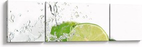 Obraz - Soczyste cytryny (170x50 cm)