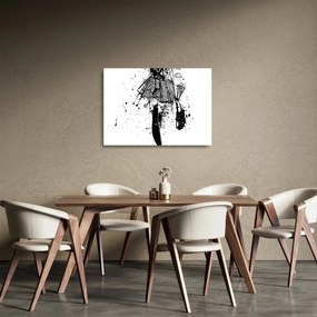 Obraz na szkle - Pokaz mody (70x50 cm)
