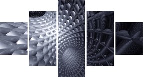 Obraz - Abstrakcja 3D (125x70 cm)