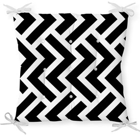 Poduszka na krzesło z domieszką bawełny Minimalist Cushion Covers Scribble, 40x40 cm