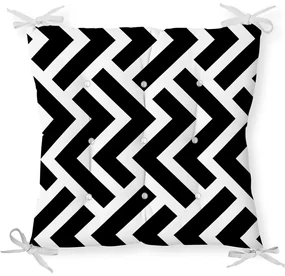 Poduszka na krzesło z domieszką bawełny Minimalist Cushion Covers Scribble, 40x40 cm