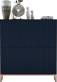Komoda TAL 4D 112 granatowa mat