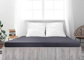 4Home prześcieradło jersey Ideal antracytowy, 100 x 200 cm