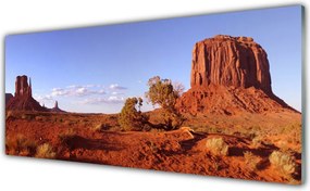 Szkło do Kuchni na Ścianę Piaszczyste Wydmy Pustyni