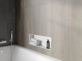 Mexen X-Wall-NR półka wnękowa bez kołnierza 60 x 20 cm, biała - 1921602010