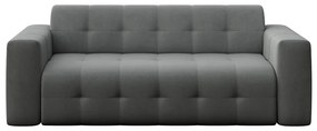 Szara aksamitna sofa 223 cm Tuil – Rodier