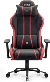Fotel gamingowy materiałowy Diablo X-One 2.0 Normal Size, Bloody Mary