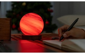 Brązowa/w ciemnym naturalnym kolorze dekoracja świetlna na USB ø 12 cm Polar Cloud – Gingko