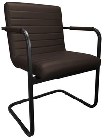 Krzesło konferencyjne SWING stelaż czarny D19