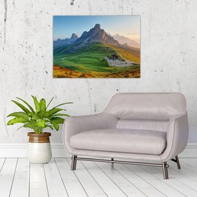 Obraz na szkle - Dolomity (70x50 cm)