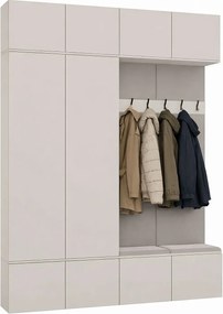 Zestaw kaszmirowych szaf do przedpokoju F2-E77