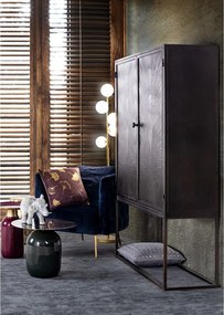 Lampa stojąca w kolorze złota ze szklanym kloszem (wysokość 156,5 cm) Balls – Bizzotto