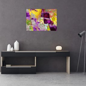 Obraz abstrakcji - malarstwo (70x50 cm)