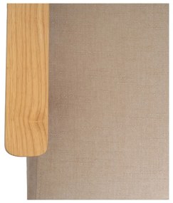 Beżowy fotel z tkaniny szenilowej Vintage – Casa Selección