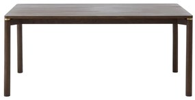 Brązowy rozkładany stół 95x180 cm Arun – Unique Furniture