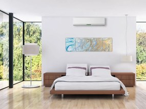 Obraz - Niebieski marmur (170x50 cm)