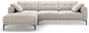 Beżowy narożnik (lewostronny/z szezlongiem) Bemy – Micadoni
