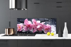 Panel Kuchenny Różowa Orchidea W Detalu