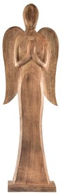 InDecor Anioł z drewna mango, 35 x 10 x 108 cm, 108 cm