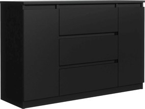 Komoda NUDO 120 cm do Salonu Sypialni Czarny