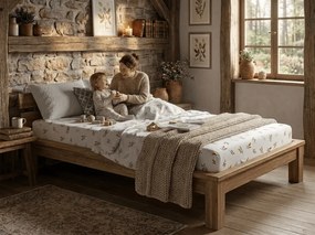 PrzytulneMieszkanie.pl Prześcieradło z mikrofibry VELIORA białe 90x200 cm