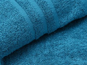 Ręcznik kąpielowy Comfort Maxi 100x180 cm azurowy, 100% bawełna