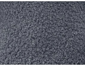 Ciemnoszara sofa z materiału bouclé 232 cm Hippolyte – Bobochic Paris
