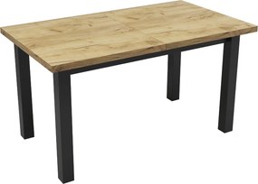 Stół prostokątny rozkładany 80x140/180 Craft R-6 + nogi drewniane