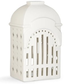 Biały ceramiczny świecznik Kähler Design Urbania Lighthouse Tivoli