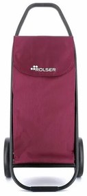 Rolser Torba na kółkach Com MF 8 Black Tube,bordowa