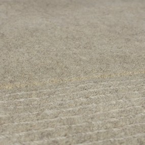 Beżowy chodnik wełniany 60x230 cm – Flair Rugs