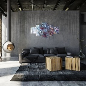 Obraz - Abstrakcja (125x70 cm)