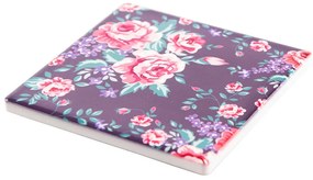Altom Podstawka porcelanowa Floral,10 x 10 cm, komplet 4 szt.