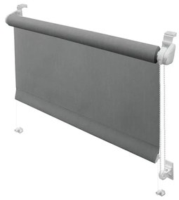 Ciemnoszara roleta 42,5x150 cm Mini Sonata – Gardinia