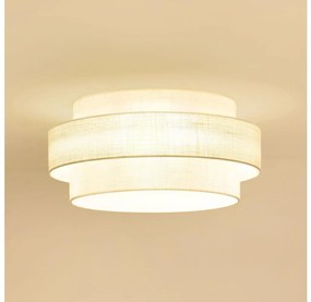 Brilagi - Lampa sufitowa SPACE YUTE LED/12W/230V śr. 50 cm kremowa