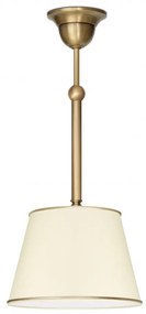 Mosiężna lampa wisząca z małym abażrem YA-S1M20