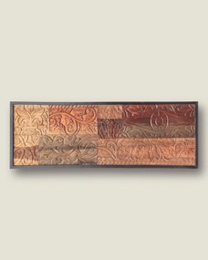 Dekoracja ścienna Carvato 125x44x4 cm