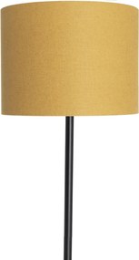 Lampa podłogowa Hailey Mustard 163cm