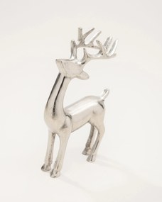Figurka jelenia Silver Deer II 13x5x23 cm