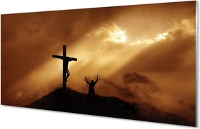 Panel nad Blat Kuchenny Jezus w Blasku Niebiańskiego Światła