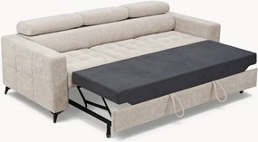 Sofa Nardo z funkcją spania - jasny beżowy szenil Vibe 06
