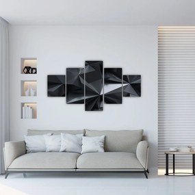 Obraz - Abstrakcja geometryczna (125x70 cm)