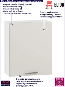 Szafka kuchenna górna kaszmirowa H9-N86