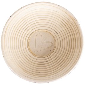 Rattanowy koszyk na chleb Orion Srdce, ⌀ 21 cm